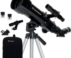 Travel Scope 70 Portable Refractor Telescope Kit with Backpack, Black, 70mm (FREE POSTAGE)