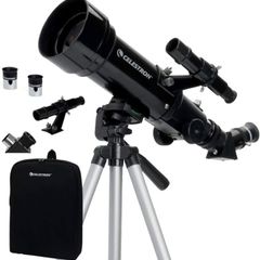 Travel Scope 70 Portable Refractor Telescope Kit with Backpack, Black, 70mm (FREE POSTAGE)