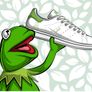 adidas Stan Smith X Kermit The Frog UK Kids 3.5 Brand New Image 4