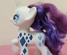 My Little Pony Light-Up Glow 7.5 Inch Rarity White Unicorn Toy 2014