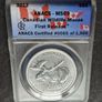 2012 Canada 5 Dollar Silver Moose ANACS MS69 1oz Wildlife Series Image 2