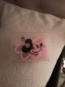 minnie mouse mini stationary set