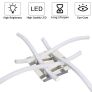 LED Ceiling Light, Elegant Curved Design Ceiling Lights, 4 Built-in LED Boards, 28W Cool White Light 6000K,Modern Ceiling Fixture for Living Rooms, Bedroom, Kitchen Hallway and Bedroom,2000 Lumens MULTIPLE STYLES AVAILABLE (FREE POSTAGE) Image 3