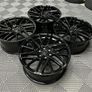 19" Motion R VS8 Alloy wheels Ford Transit Custom Van centre bore 74.5 6x120 Gloss Black Image 10