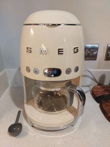 SMEG 50's Retro Filter Coffee Machine Cream