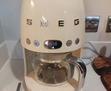 SMEG 50's Retro Filter Coffee Machine Cream