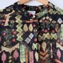 Metallic patterned blouse Image 5