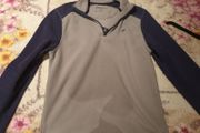 blue grey sweater shirt small