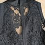 Karen Millen Signature Black Tuxedo Wrap Pencil Dress (UK 12) Image 6