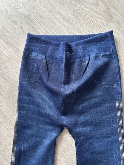 New leggings  one size stretch with sparkle detail on side