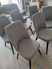 dining chairs x6
