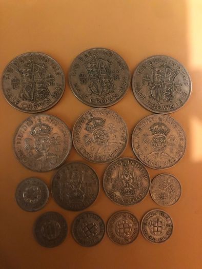 50% silver coins 95.6g