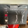 MasterClass Cast Iron Enamelled Red Fondue Set BNIB Image 10