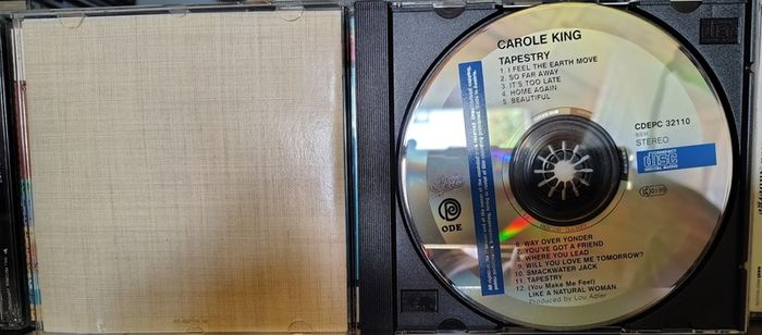 Carole King - Tapestry CD (1971) 1996 Nice Price Reissue Folk Pop Rock EX+