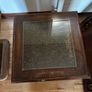 Coffee table with filled coffee beans Image 3