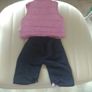 Baby Born Gilet & Trousers Image 3