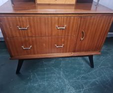 Vintage Dressing Table with Mirror