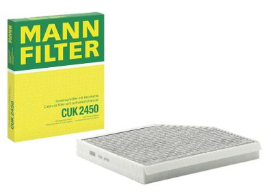 Cabin Air Filter Mann CUK 2450 Audi A4 B8