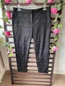 trousers black occasion wear trousers size 12