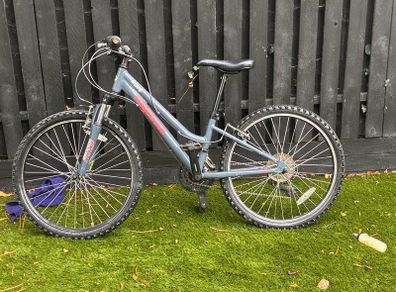 Huffy Crossfire Mountain Bike - Grey and Pink