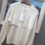 JAEGER extra fine merino wool Cardigan Size 10 Image 2