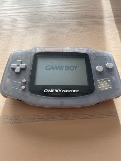 Perfect Xmas Gift Nintendo Gameboy Advance AGB-001 Black Clear with Super Mario Land 2: 6 Golden Coins, Yoshi and Bomberman GB