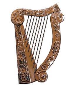 Irish Handcrafted Copper Harp