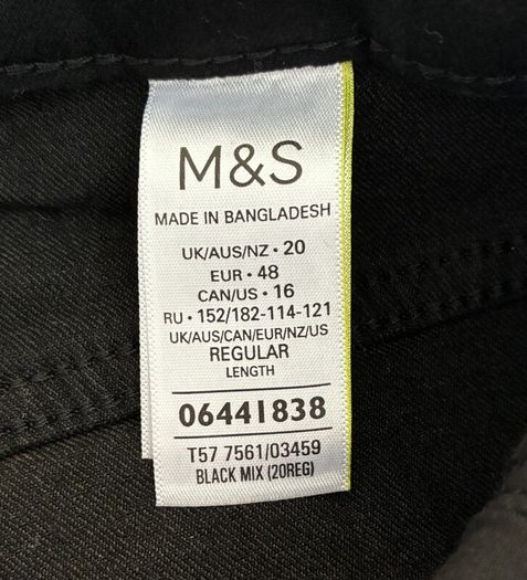 Brand-new The Ivy Black Skinny Jeans from M&S