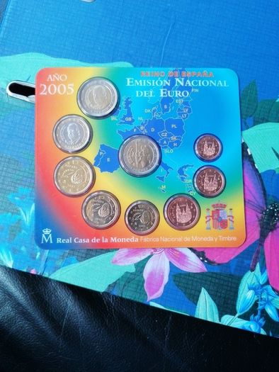 2005 Spain Coin Set