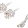 New 3m RJ11 4-Core ADSL Broadband Modem Internet Router Telephone Fax Cable #307 Image 2