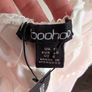Boohoo square neck smock dress Image 3