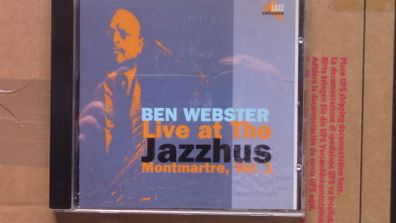 Ben Webster - Live at the Jazzhus, Montmarte, Vol. 1 CD