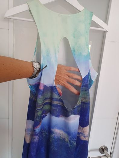 H&M turquoise Sz L (12-14)
