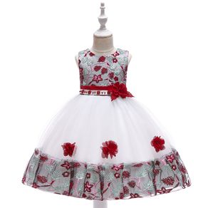 New Girls Elegant Flower Dress size 4-5yrs