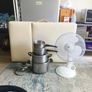 fan and cooking tubs and massage bed Image 2