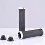 Labewin Bike Handlebar Grips, Non-Slip Rubber Bicycle Handle Grip with Aluminum Lock, Bike Hand Grip for Scooter Cruiser Urban Bike Tricycle Wheel Chair MTB BMX Foldable Bicycle Image 3