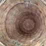 Large wicker Basket and Lid Image 3