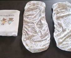 Moses Basket Sheets and Blanket