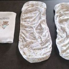 Moses Basket Sheets and Blanket