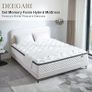 double Mattress 4FT6,10 INCH Pocket Sprungs Mattress Memory Foam- Medium Firm - Motion Isolation,135x190X25CM Image 3