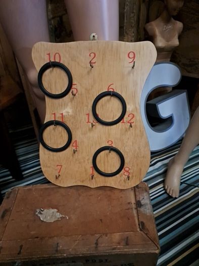 Old Wooden Ring Board