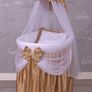 New Moses Basket Crib Cot Royal Diamond in 5 Colours Image 5