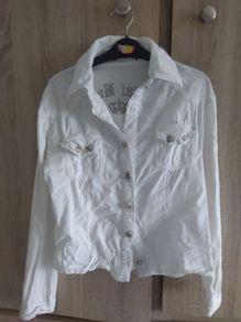 redial white top fits xs s m  worn