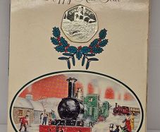 Isle of Man 1984 Silver Proof Christmas 50p Coin in Original Folder