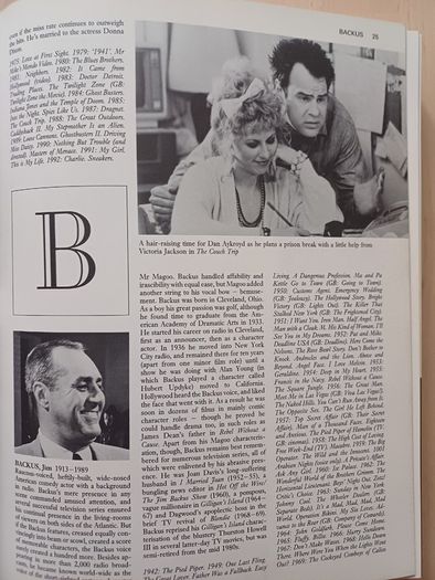 Quinlan's Illustrated Directory of Film Comedy Stars (Movie Trivia Coffee Table Hardback 1992)