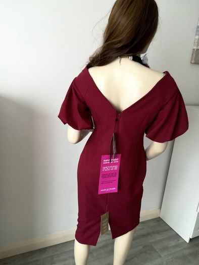 Dark red/burgundy Coast dress, size 12