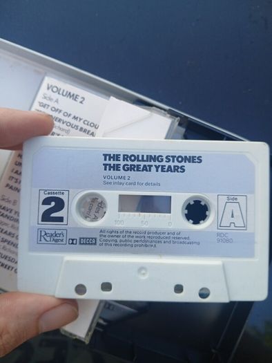 The Rolling Stones cassette set