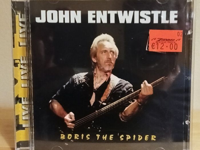 John Entwistle Borris The Spider Live CD Album