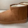 Mini Suede Fur Lined Boot in Tan Image 3