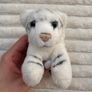 Ark Toys Premier Collection White Tiger Soft Plush approx. 14cm. Used Please see photos Image 3
